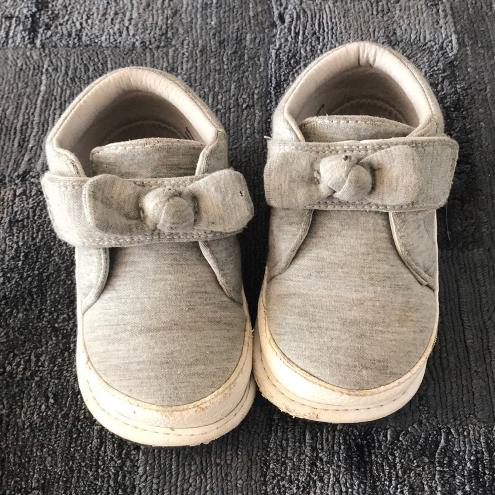 Jack & Lily My Shoes - Light Gray 30-36 months